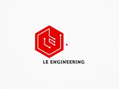 LE Engineering : Logo & Business Card