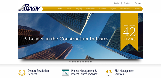 Revay and Associate Website 2012